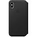 Apple iPhone X Leather Folio - Black