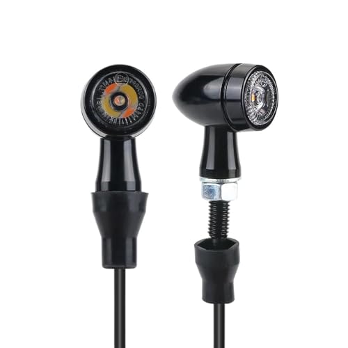Clignotant LED universel pour moto haute luminosité avec feu de stop intégré