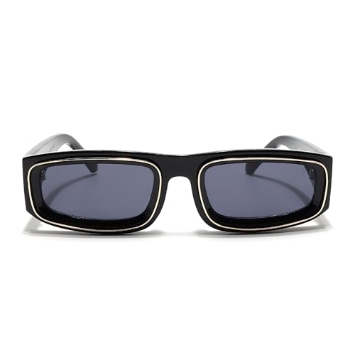 Image of Voyage UV Protected Rectangle Sunglasses for Men & Women