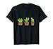 T-shirt con piante grasse con vaso di piante di cactus | PlantTees Maglietta