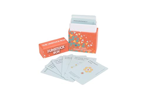 The Unstuck Box Mental Models Cards - 48 Strategic Thinking and Decision Making Prompts Problem Solving Card Deck for Professionals