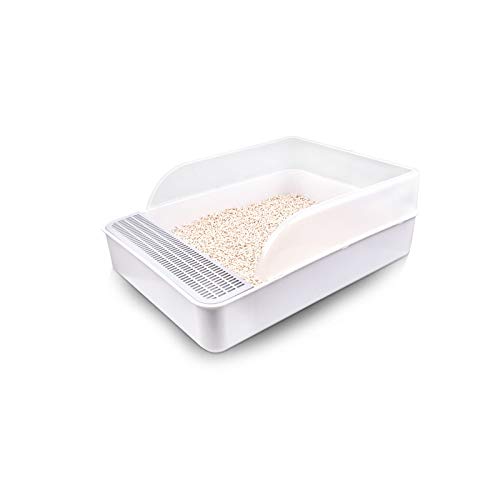 Toilettes rectangulaires pour petits rats et litière d'angle lapins - 2