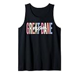 great dane mom dog lover dog mom canotta