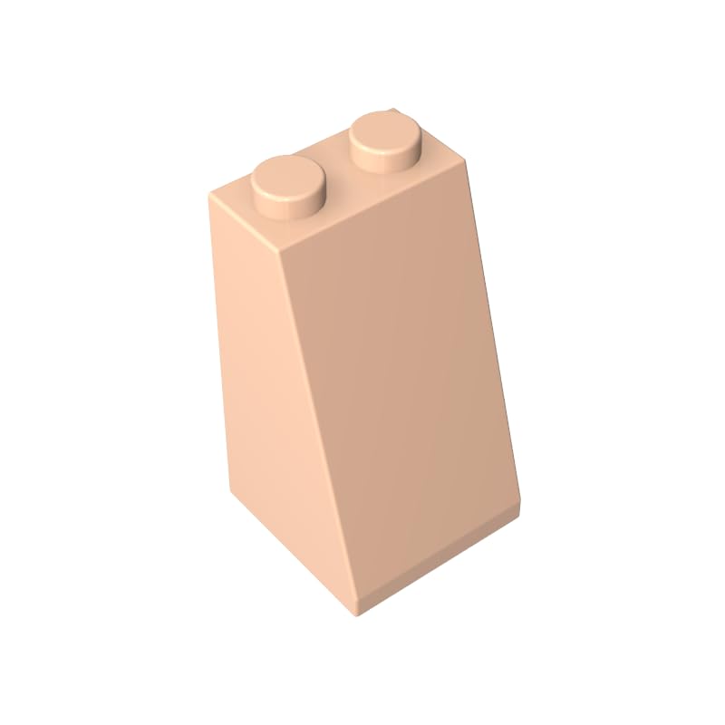XYEIUGO GDS-1404 98560 75° 2x2x3 Sloped Brick, Light Flesh, 50 PCS — image 1