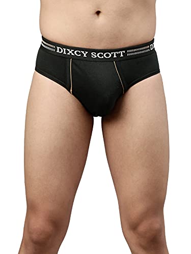 Image of Dixcy Scott Men's Cotton Briefs (Pack of 3) (REPLAY LT BROWN /OLIVE /NAVY L)