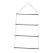 Depisuta Chair Blanket Rack, Adjustable Iron Blanket Holder 4 Layers Rack Hanging Horse Stand and Pads