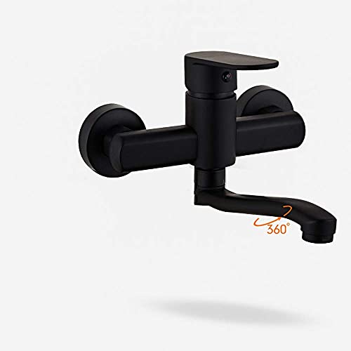 Éviers de robinet de salle de bain mitigeur d'évier de cuisine en cuivre double trou chaud