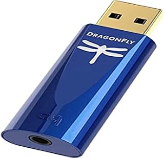 AudioQuest DragonFly DAC USB Digital Audio Converter - Cobalt