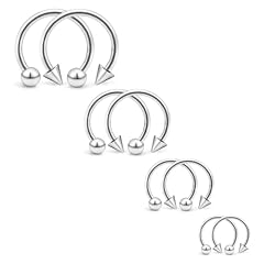 8pcs,20g,ball+spike,silvertone