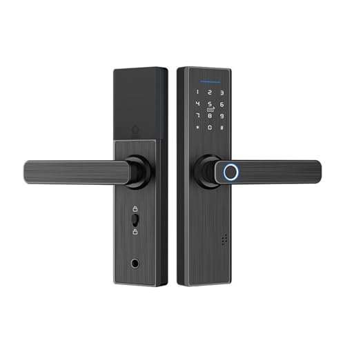 �X�}�[�g���b�N Tuya ���̔F�؎w�䃍�b�N�AWiFi �A�v���p�X���[�h RFID ���b�N�����@�\�t���Z�L�����e�B�C���e���W�F���g�X�}�[�g���b�N�A�d�q�z�e���h�A���b�N