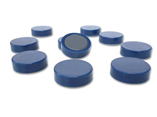 Kit de pizarra blanca magnética: Incluye borrador en seco magnético, 10 x imanes resistentes, 4 x marcadores de borrado en seco.