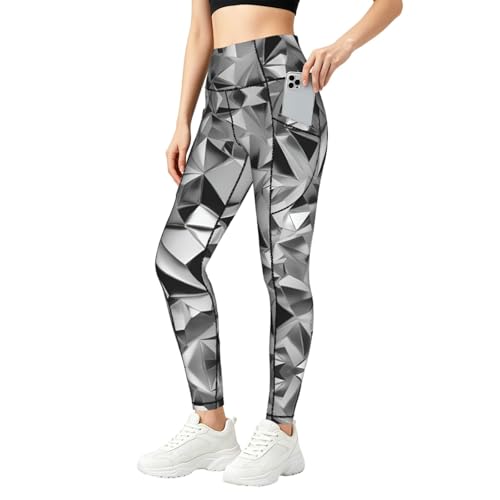 Pantalones de yoga con compresión abdominal para evitar deslizamientos al correr