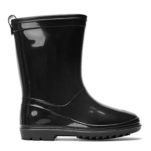 Kids Rain Boots Waterproof Rain Boot with Easy On for Toddler/Little Kid/Big Kid3