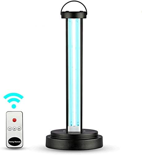 【US Stock】UV Light Disinfection, 58 Watt UV Light Sanitizer with Remote Control UVC Germicidal Light Sterilizer for Car Living Room Bedroom Household Kitchen Hotel Pet Area