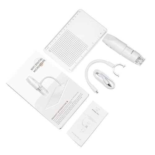 Microscope numérique biologie double connexion WiFi pour analyser cheveux