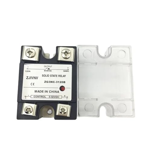 Relais de commande SSR ZG3NC 60A monophasé 90-480vac pour commutation de puissance