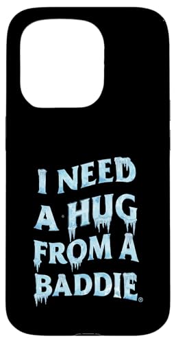 I Need A Hug from A Baddie �ʔ������t (ART ON BACK) �X�}�z�P�[�X iPhone 15 Pro �p