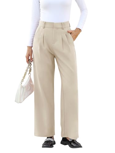 Image of NIMIN High Waisted Work Pants for Women Business Casual Outfits 2026 Office Dress Pants Trousers with Pockets