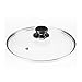 YUXI8541NO Pfannendeckel Topfdeckel Universal-Deckel gehärtetes Glas-Material Hochtemperatur-Topfdeckel-Haushalts-Spill-Proof-Kochgeschirr-Deckel für Töpfe, Pfannen und Pfannen (Size : 22cm)