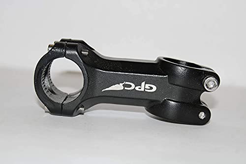 Image of High-Strength Bicycle Stem - 31.8mm Handlebar Clamp, 80mm Length, 7-Degree Rise - Premium Aluminum Alloy MTB /Road Bike Stem - Durable, Lightweight & Adjustable Bike Handlebar Stem (Black)