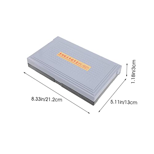 Caja organizadora multi-cuadrícula para monedas de plástico miniatura 2