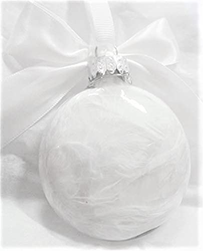 Memorial Christmas Ornament Because Someone We Love Is In Heaven Sympathy Gift With Charm #TOP3