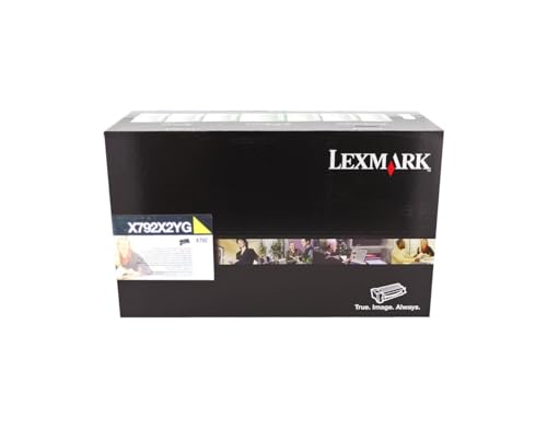 Toner laser Lexmark X792 jaune 20000 pages pour imprimante de bureau