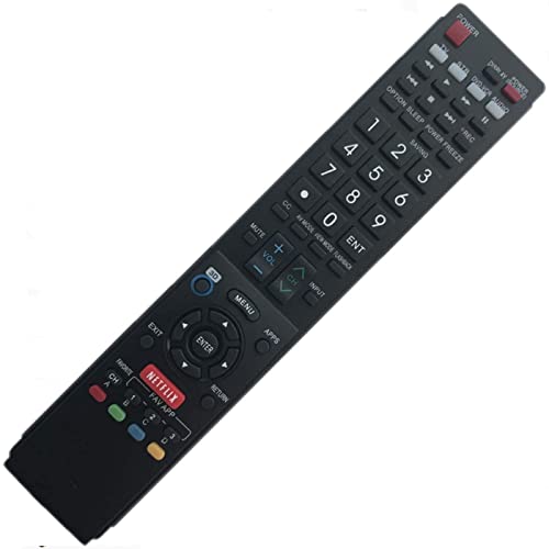 Télécommande LC-60LE660U de rechange pour Sharp TV LC-70LE750U LC-60SQ10 LC-70EQ10