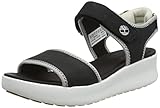 Timberland Timberland Los Angeles Wind Sporty Upper, Sandalias Mujer, Negro (Black), 36 EU
