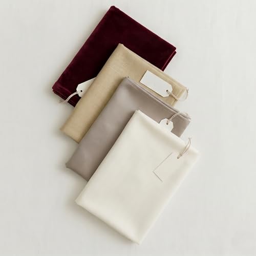 Image of Cotton Roti Cover, Double Layer, Soft & Breathable, 15x15 Inch, for Casserole, Tiffin & Dining, Assorted Colours Set of-2
