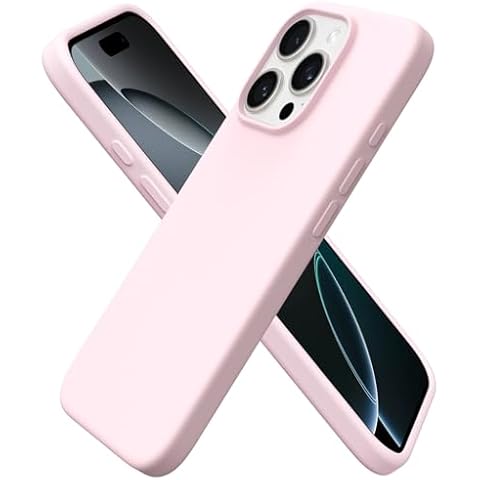 ORNARTO iPhone 16 Pro Slim Silicone Case Cover