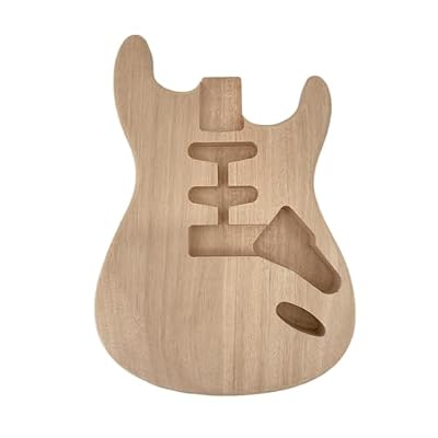 Mahogany Guitar Body - Unfinished Guitar Body Handcrafted Soild Wood