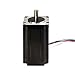 Nema 23 Stepper Motor 4.2A 3.0Nm (425oz.in) 100mm Length with 8mm Shaft for CNC Mill Lathe Router