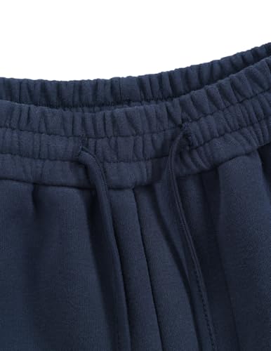 Image of Aelfric Eden Mens Wide Leg Sweatpants Solid Arc Sweat Pants Open Bottom Casual Athletic Lounge Pants with Pockets