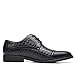 Men's Business Casual Dress Shoes Italy Prince Classic Wingtip Lace-Up Brogues Modern Formal Woven Leather Oxfords Black 11
