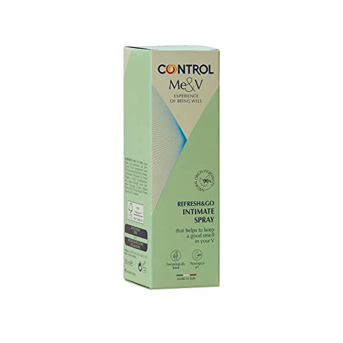 Control - Me&V Refresh&Go Spray Intimo Calmante y Refrescante con Aloe Vera y Tomillo Blanco, 100 ml