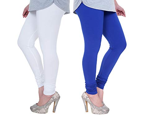 Image of Plus Size Churidar Leggings for Women & Girls Combo (Pack of 2)