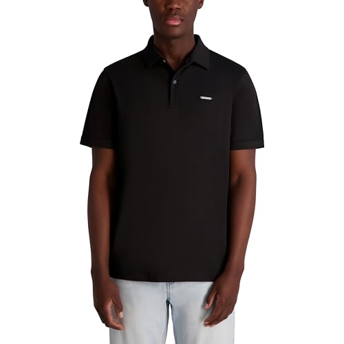 Polo short Karl Lagerfeld Paris homme en coton chic au style décontracté