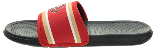Image of FOCO NFL Team Printed Slide Sandals - Officially Licensed Football Fan Footwear for Comfort & Style