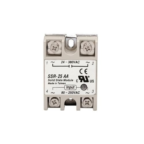 Relais statique SSR-60AA de commande industrielle AC-AC courant 60A mono - 3