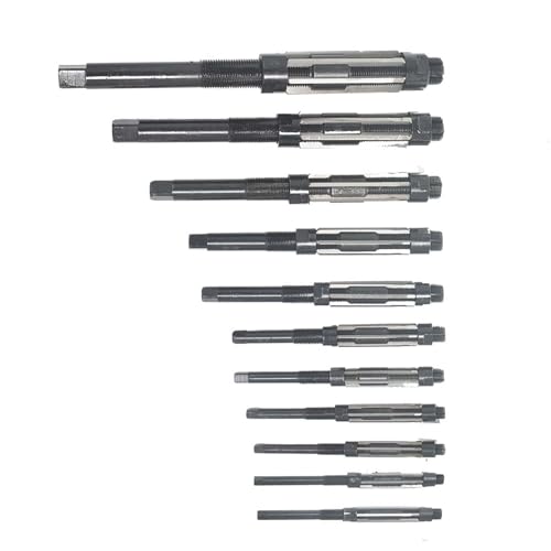 findmall 11Pcs Adjustable Reamers H4-H14 High Speed Steel Adjustable Hand Reamers 15/32 inch to 1-1/2 inch