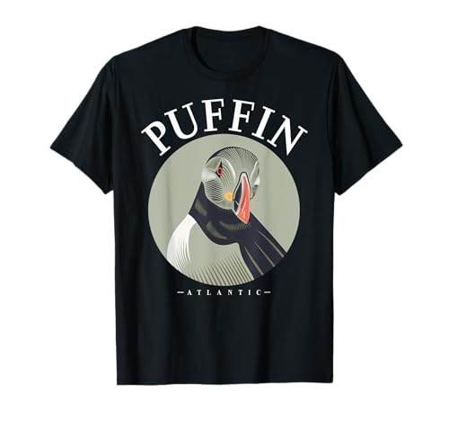 Atlantic puffin Muffin Fratercula arctica Animal Sea Birds Maglietta