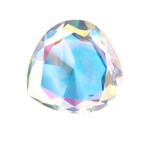 Cristal K5 adorno de uñas con figura de diamante falso Operitacx para manicura