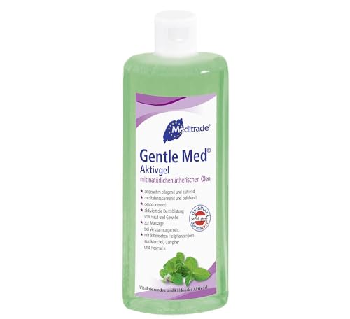 Meditrade Gel 500ml - Aktivierend, Belebend, Muskeln entspannend - Menthol-Campher-Rosmarin - Frauen - Erwachsene – Ansicht 1