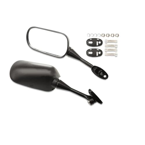 Espejo retrovisor de motocicleta CBR600RR cristal antirreflejos ajustable 2