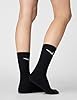 NIKE Men's Everyday Cushion Crew Training Socks 6 Pair , Black/White, L UK #4