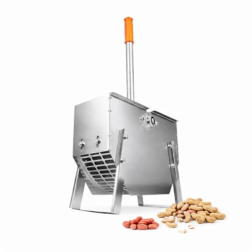 Máquina descascaradora de cacahuetes manual eficiente con mango cómodo para frutos secos 2