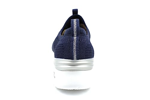 Skechers Tênis feminino Skech-air Dynamight-Perfect P, Nvsl = azul marinho/prata, 9