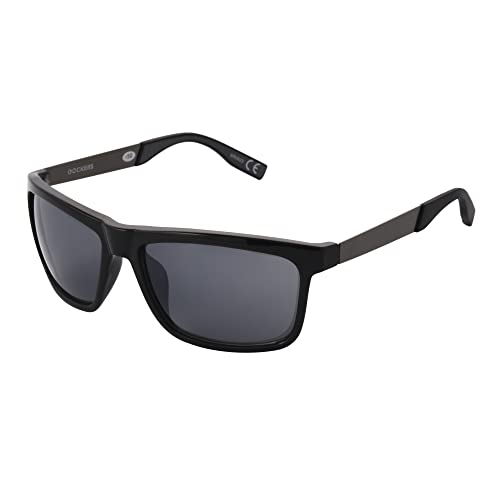 Image of DOCKERS Men's Flex Sunglasses Way Shape, Black Red, 59 mm