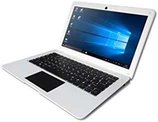 Smart-US ZWYING High-Performance Laptop 10.1 inch Ultra-Thin Portable Office Entertainment Notebook only 0.8KG Quad-core Processor 2G+32GB EMMC pre-Installed Win 10 Professional, Office 2010 (White)